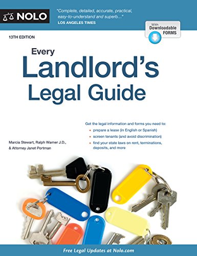 Beispielbild fr Every Landlord's Legal Guide zum Verkauf von Better World Books