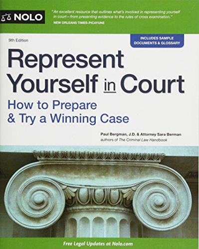 Stock image for Represent Yourself in Court : How to Prepare and Try a Winning Case for sale by Better World Books