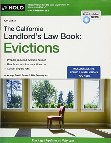 Stock image for California Landlord's Law Book, The: Evictions: Evictions for sale by BooksRun