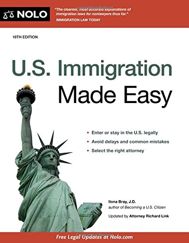 Stock image for U. S. Immigration Made Easy for sale by Better World Books: West