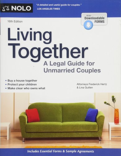 Stock image for Living Together: A Legal Guide for Unmarried Couples, With Downloadable Forms for sale by Revaluation Books