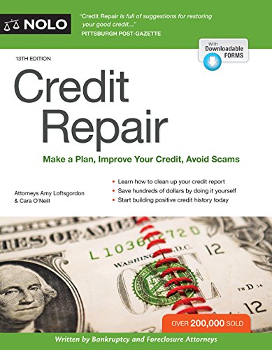 Stock image for Credit Repair: Make a Plan, Improve Your Credit, Avoid Scams for sale by Hawking Books