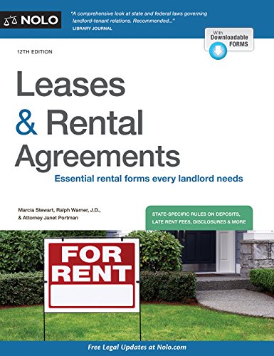 9781413324501: Leases & Rental Agreements
