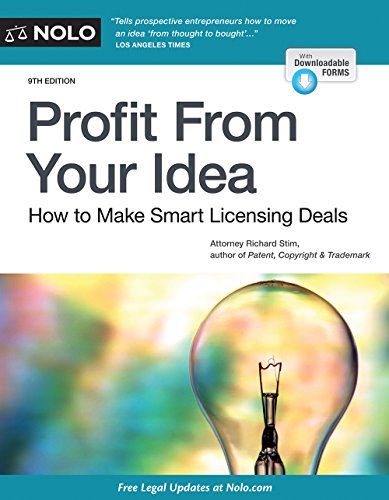 Beispielbild fr Profit From Your Idea: How to Make Smart Licensing Deals zum Verkauf von Hawking Books