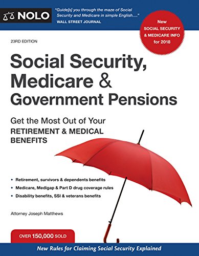 Beispielbild fr Social Security, Medicare and Government Pensions : Get the Most Out of Your Retirement and Medical Benefits zum Verkauf von Better World Books