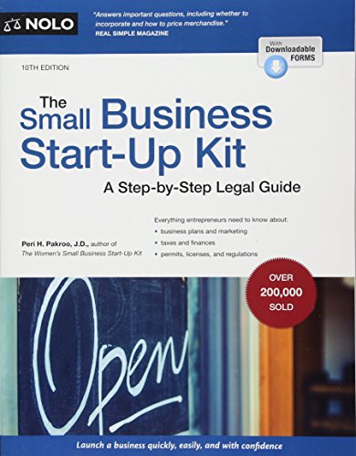 Stock image for Small Business Start-Up Kit, The: A Step-by-Step Legal Guide for sale by Wonder Book