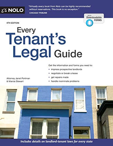 Imagen de archivo de Every Tenant's Legal Guide a la venta por Better World Books