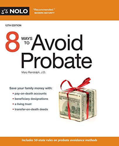 Stock image for 8 Ways to Avoid Probate for sale by Better World Books: West