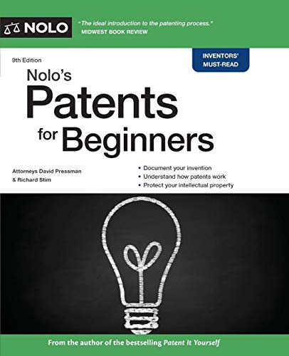 Imagen de archivo de Nolo's Patents for Beginners : Quick and Legal a la venta por Better World Books