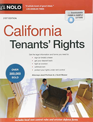 Imagen de archivo de California Tenants' Rights a la venta por Better World Books: West