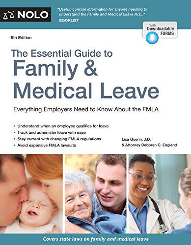 Imagen de archivo de Essential Guide to Family & Medical Leave, The a la venta por More Than Words