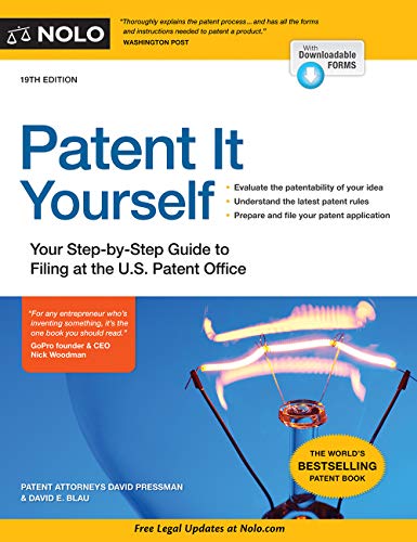Beispielbild fr Patent It Yourself : Your Step-By-Step Guide to Filing at the U. S. Patent Office zum Verkauf von Better World Books