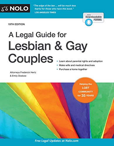 Imagen de archivo de A Legal Guide for Lesbian and Gay Couples a la venta por Better World Books