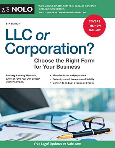 Beispielbild fr LLC or Corporation?: Choose the Right Form for Your Business zum Verkauf von Buchpark