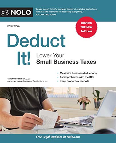 Imagen de archivo de Deduct It!: Lower Your Small Business Taxes a la venta por SecondSale