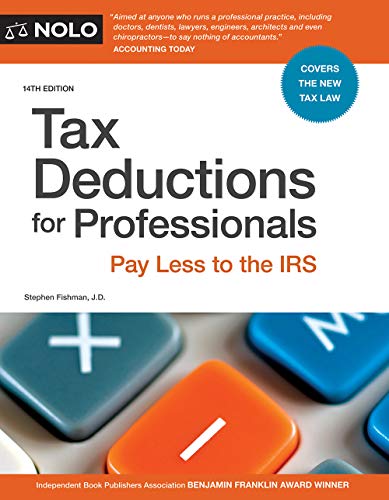 Stock image for Tax Deductions for Professionals : Pay Less to the IRS for sale by Better World Books