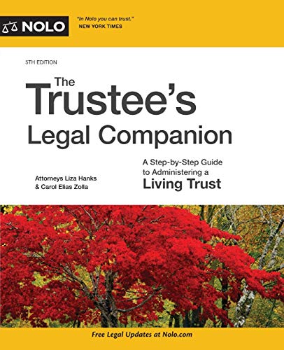 Stock image for Trustee's Legal Companion, The: A Step-by-Step Guide to Administering a Living Trust for sale by GF Books, Inc.