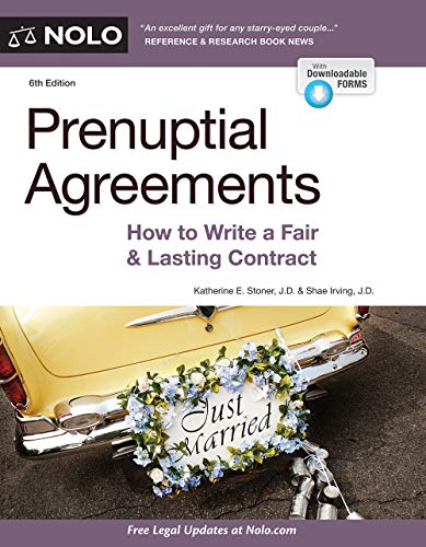 9781413326550: Prenuptial Agreements: How to Write a Fair & Lasting Contract: How to Write a Fair and Lasting Contract, With Downloadable Forms
