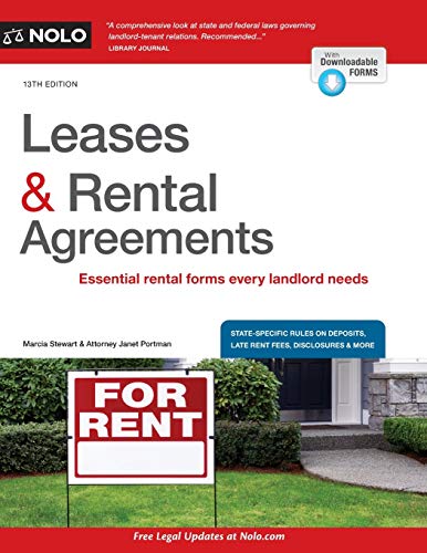 Beispielbild fr Leases Rental Agreements zum Verkauf von Off The Shelf