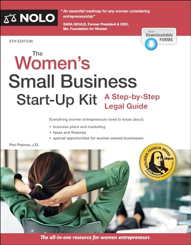 Beispielbild fr The Women`s Small Business Start-Up Kit: A Step-By-Step Legal Guide zum Verkauf von Buchpark