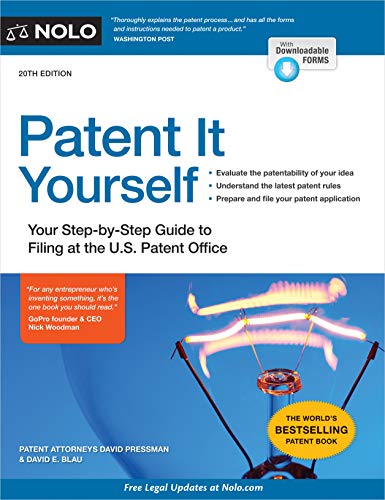 Stock image for Patent It Yourself: Your Step-by-Step Guide to Filing at the U.S. Patent Office for sale by HPB-Red