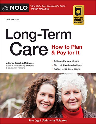 Beispielbild fr Long-Term Care : How to Plan and Pay for It zum Verkauf von Better World Books