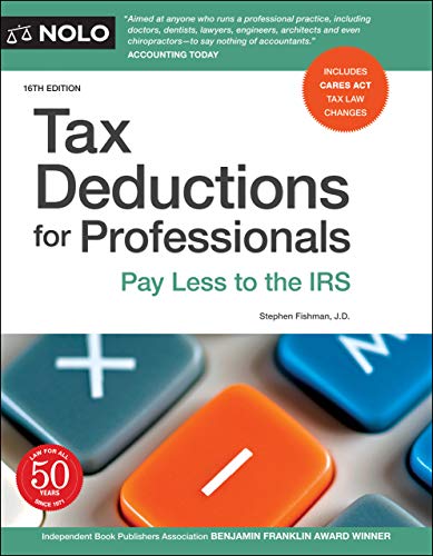 Beispielbild fr Tax Deductions for Professionals: Pay Less to the IRS zum Verkauf von Buchpark