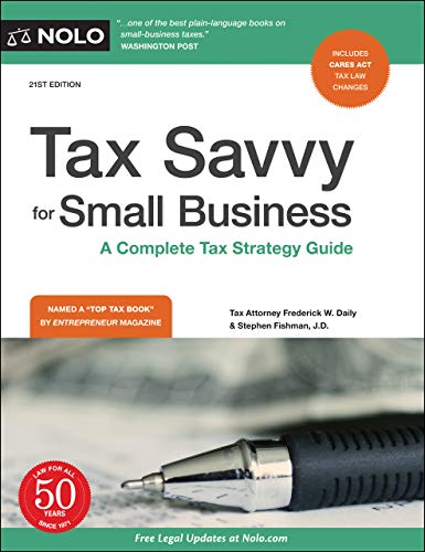 Imagen de archivo de Tax Savvy for Small Business: A Complete Tax Strategy Guide a la venta por ThriftBooks-Dallas