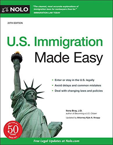 Stock image for U.S. Immigration Made Easy for sale by SecondSale