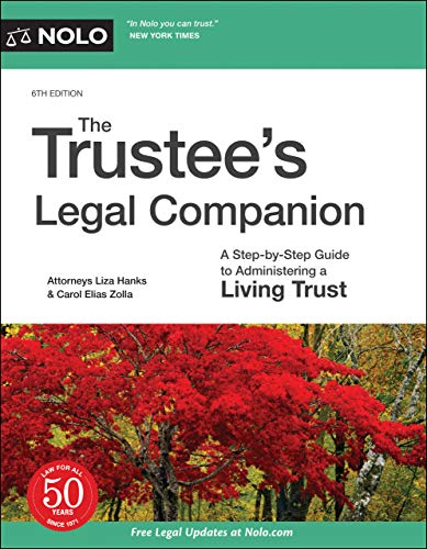 Stock image for Trustees Legal Companion, The: A Step-by-Step Guide to Administering a Living Trust for sale by Seattle Goodwill