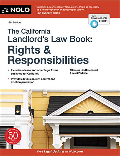 9781413328585: The California Landlord's Law Book: Rights & Responsibilities (California Landlord's Law Book : Rights and Responsibilities)