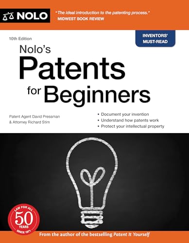 Beispielbild fr Nolo's Patents for Beginners zum Verkauf von ThriftBooks-Dallas