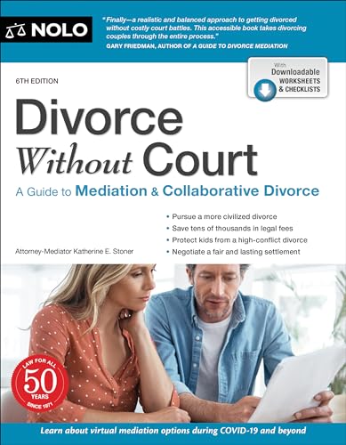 Stock image for Divorce Without Court: A Guide to Mediation and Collaborative Divorce for sale by More Than Words