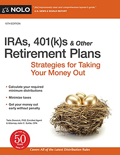 Beispielbild fr IRAs, 401(k)s and Other Retirement Plans : Strategies for Taking Your Money Out zum Verkauf von Better World Books