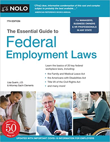 9781413329797: The Essential Guide to Federal Employment Laws