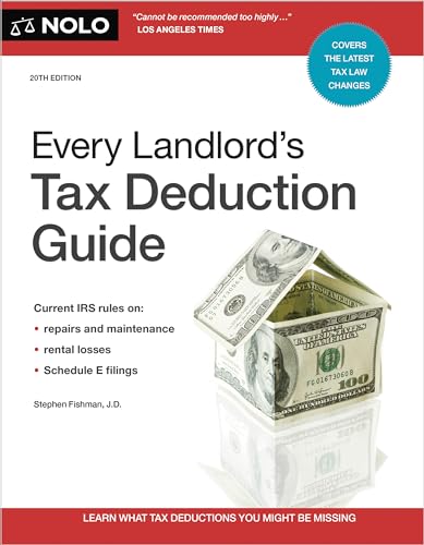 Beispielbild fr Every Landlord's Tax Deduction Guide [Paperback] Fishman J.D., Stephen zum Verkauf von Lakeside Books