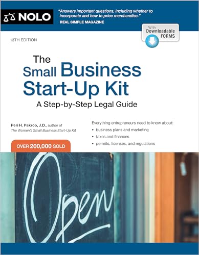 Stock image for Small Business Start-Up Kit, The: A Step-by-Step Legal Guide for sale by HPB-Ruby