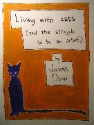 Beispielbild fr Living with Cats : And the Struggle to Be an Artist zum Verkauf von Better World Books