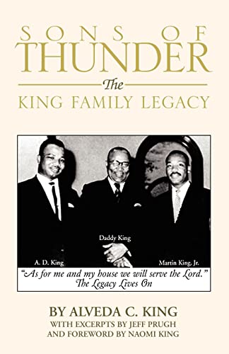 Beispielbild fr Sons of Thunder: The King Family Legacy zum Verkauf von BooksRun