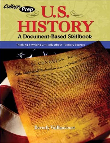 9781413807226: U.S. History: A Document-based Skillbook