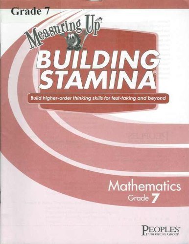 Stock image for Measuring up Building Stamina Mathematics - Grade 7 for sale by The Book Cellar, LLC