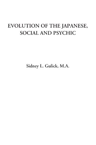Stock image for Evolution of the Japanese, Social and Psychic for sale by Revaluation Books