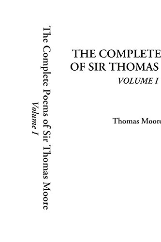 9781414261331: The Complete Poems of Sir Thomas Moore, Volume 1