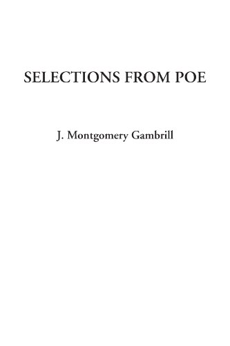 Imagen de archivo de Selections from Poe a la venta por Revaluation Books