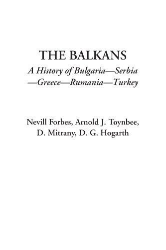 Imagen de archivo de The Balkans (A History of Bulgaria - Serbia - Greece - Rumania - Turkey) a la venta por Revaluation Books