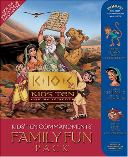 K10C Family Fun Pack: Exploring the Ten Commandments - Livingstone