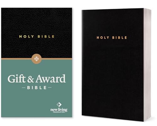 Stock image for Gift and Award Bible NLT (Red Letter, Imitation Leather, Black) for sale by Lakeside Books