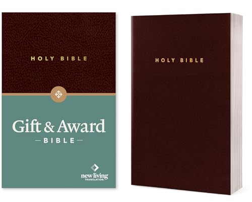 9781414302072: Holy Bible: New Living Translation, Burgundy Leather, Gift and Award Edition
