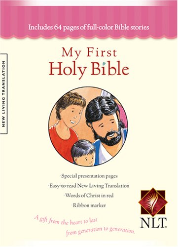 9781414306384: My First Holy Bible New Living Translation: New Living Translation, Pink