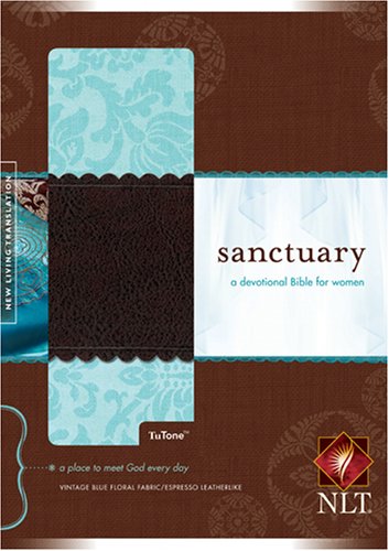 Beispielbild fr Sanctuary: A Devotional Bible for Women, New Living Translation zum Verkauf von Idaho Youth Ranch Books